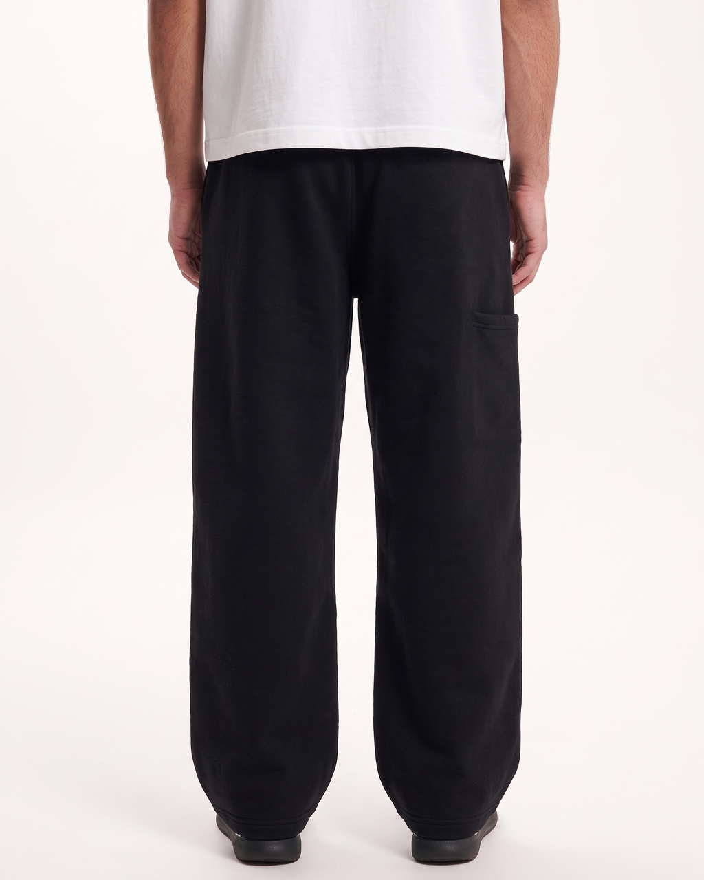 Black Baggy Fit Jogger | 360 GSM Cotton Baggy Sweatpants